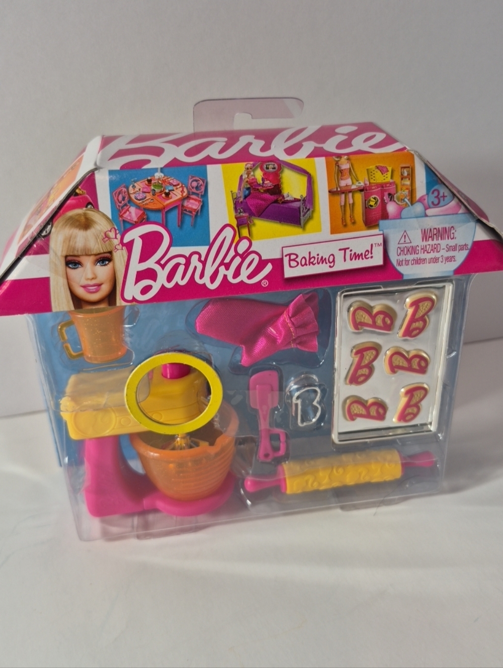 Barbie Baking Time Kitchen Cooking Mattel 2010 Playset Doll